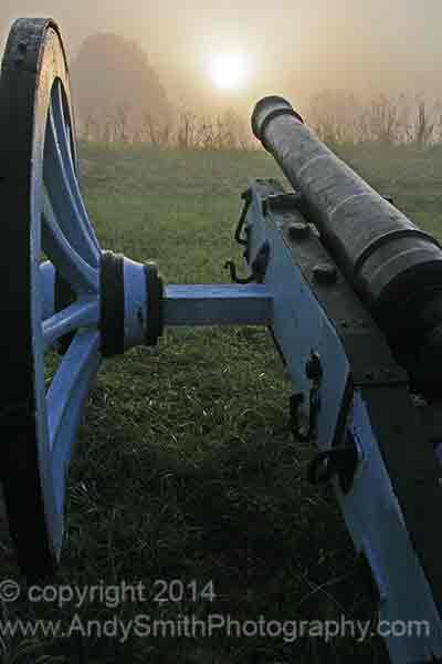 Cannon at Sunrise
